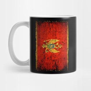 Montenegro Flag Women Men Children Montenegro Retro Vintage Mug